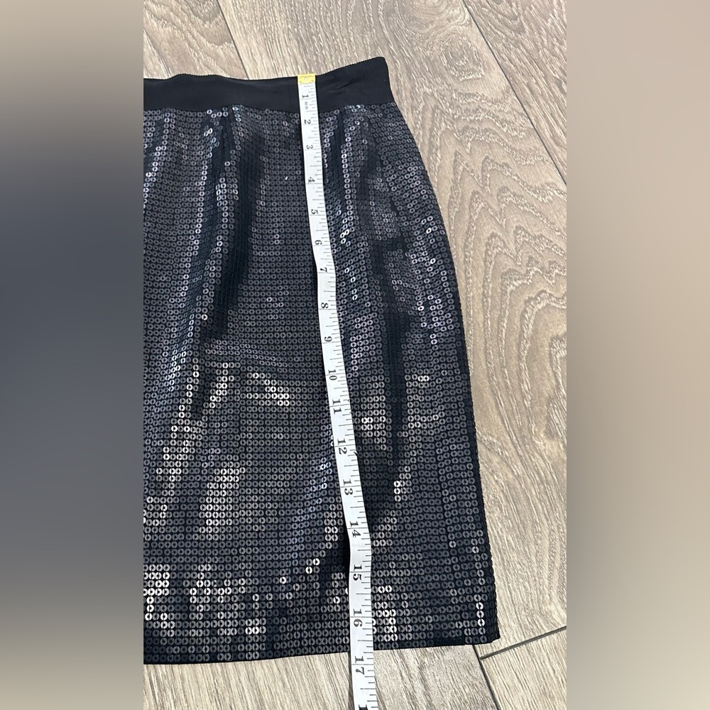 🖤Banana Republic Black Sequin Mini Pencil 🖤Skirt - Picture 6 of 16